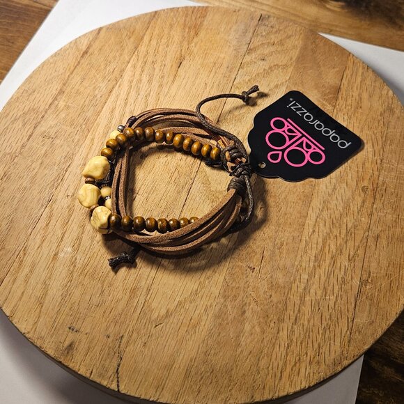 paparazzi Jewelry - Paparazzi brown bracelet 04